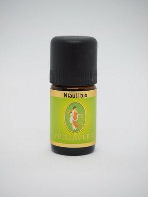 Primavera Niauli bio 5ml Wildsammlung ätherisches Öl 100% naturrein vegan