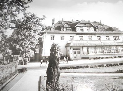 4256 / Ansichtskarte-Kurort Hartha-FDGB Erholungsheim Forsthaus