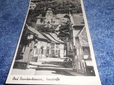 4290 / Ansichtskarte- BarbarossaBad Frankenhausen-Kurstraße