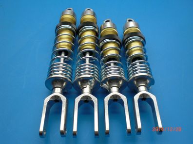 Genuine Lauterbacher shock-absorber-set for Reely Carbon Fighter 3