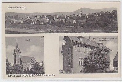 61621 Mehrbild Ak Gruß aus Hundsdorf (Waldeck) um 1930