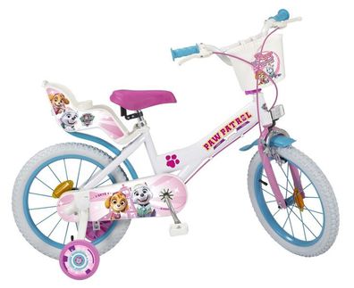 16 Zoll Disney Kinder Mädchen Fahrrad Kinderfahrrad Rad Bike Paw Patrol