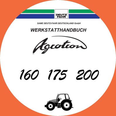 Werkstatthandbuch Deutz Fahr Agrotron 160, 175 und 200