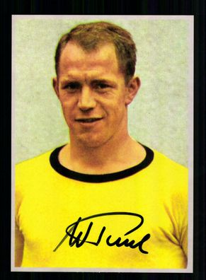 Wolfgang Paul Autogrammkarte Borussia Dortmund Spieler 60er Jahre Original Sign