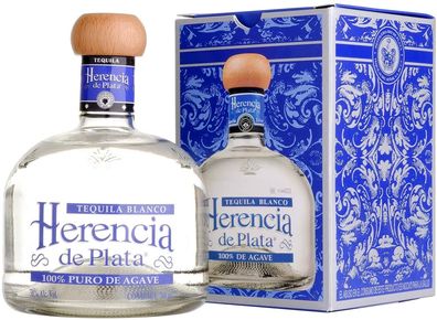 Herencia de Plata Blanco Tequila 0,7L (38% Vol)- [Enthält Sulfite]