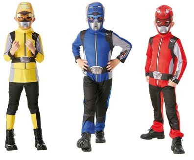 Rubies 3300xxx - Power Ranger Beast Morpher Classic, Blue, Red, Yellow, Gr S - M
