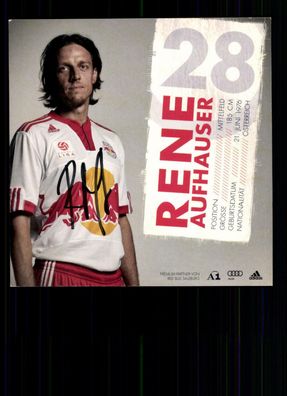 Rene Aufhauser Autogrammkarte Red Bull Salzburg 2009-10 Original ## BC G 30222