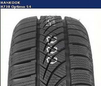 2 x 165/60/14 75H Hankook H730 Allwetterreifen mit M + S Kennung