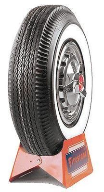 4 x 670x15 Firestone Weißwandreifen cm 8,3mm Oldtimerreifen