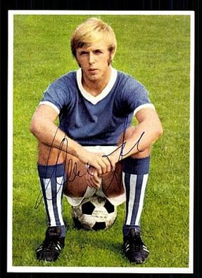 Klaus Scheer FC Schalke 04 70er Jahre Autogrammkarte Original Signiert