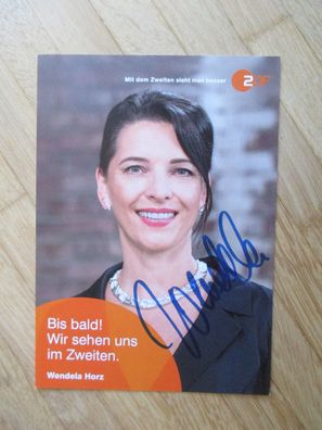 ZDF Bares für Rares - Wendela Horz - handsigniertes Autogramm!!!