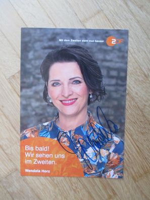 ZDF Bares für Rares - Wendela Horz - handsigniertes Autogramm!!