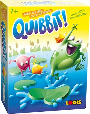 Logis Spiele 59027 Quibbit! Kinderspiel Familienspiel Frosch Spiel Game NEU NEW