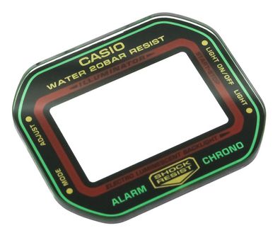 Casio G-Shock > Mineral - / Uhrenglas mehrfarbig DW-5600 DW-5600THC-1ER