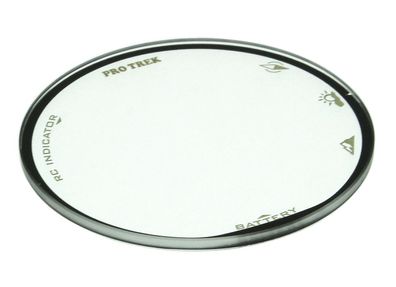 Casio Pro Trek Uhrenglas | Mineral PRW-3000T-7 schwarzer Rand rund