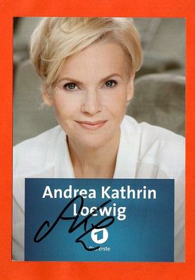 Andrea Kathrin Loewig ( In Aller Freundschaft ) - persönlich signiert (2)