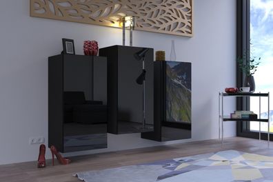 Kommode K8 Modernes Wohnzimmer, Sideboards, Schrank, Möbel, Farbkombinationen