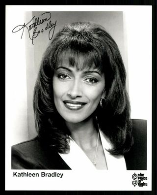 Kathleen Bradley Autogrammkarte TOP ## BC G 30181