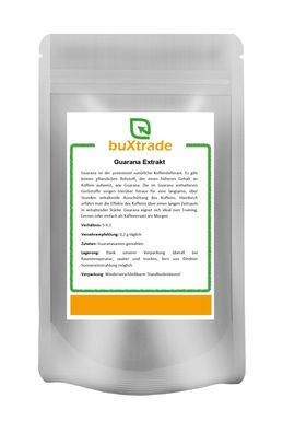 Guarana Extrakt 2x 500g