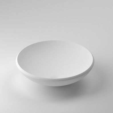Design Aufsatzwaschbecken Waschbecken Waschschale Mineralguss Matt klein oval