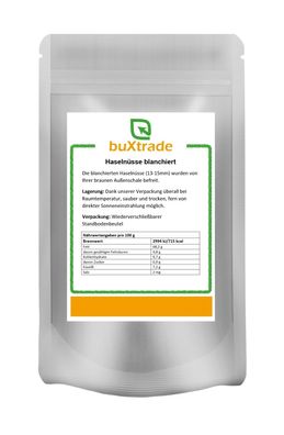 Haselnüsse blanchiert 100g