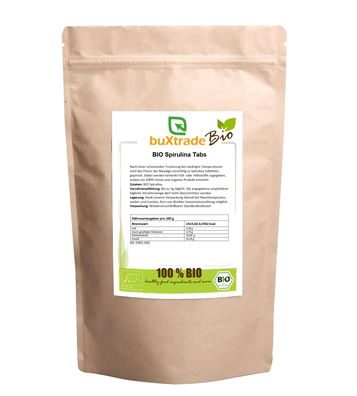 BIO Spirulina Tabs 100g