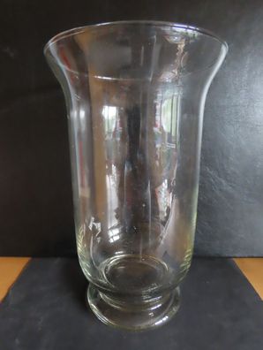 Kerzenhalter Windlicht Dekoglas Vase verjüngter Fuß / ca. 30 cm hoch