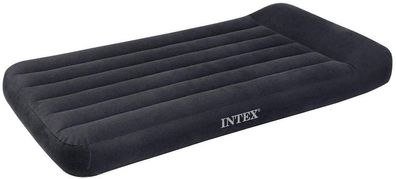 INTEX Luftbett "PillowRest Classic" blau Luftmatratze Gästebett aufblasbar