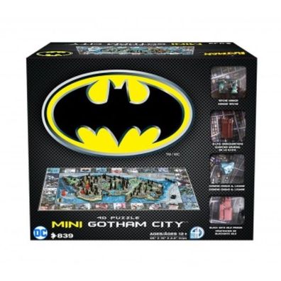 4D Cityscape Mini Batman Gotham City Puzzle DC Comics Superheld Superhero NEU