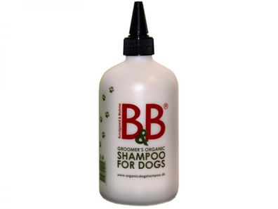 B&B Mixflasche zum einfachen Mischen von Hundeshampoo weiß