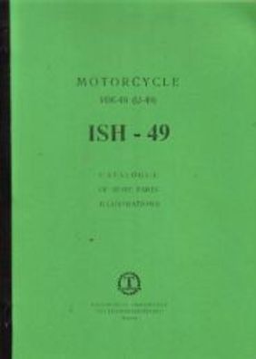 Ersatzteilkatalog Ish 49, Motorrad, Oldtimer