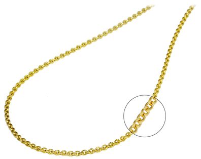 trendor Schmuck Halskette Gold 333 / 8 Karat Ankermuster 2,0 mm 72078