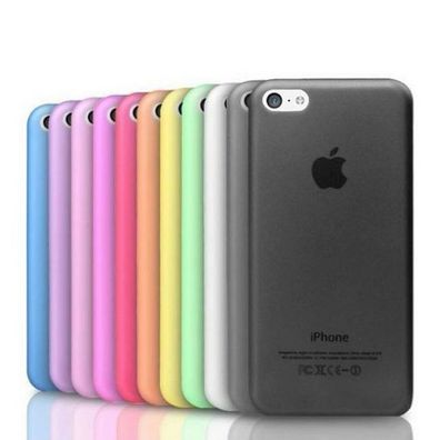 Schutzhülle Hülle Cover passend für iPhone 5 SE 6 7 8 X XS XR 11 Pro Max 0,3 mm