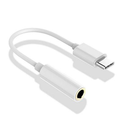 Audio Adapter USB-C auf 3,5mm Klinke AUX Kopfhörer passend für Huawei Xiaomi uvm