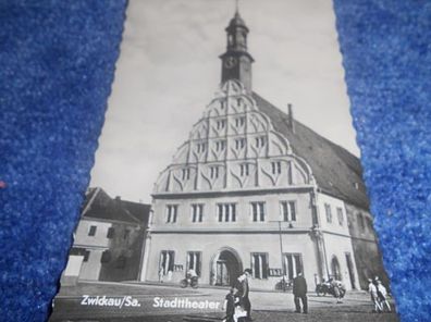 4311 / Ansichtskarte- Zwickau Stadttheater