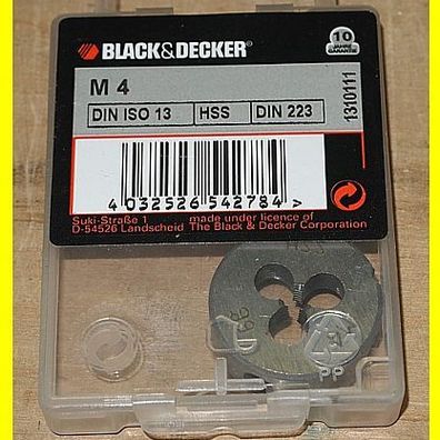 Gewindeschneideisen - Black & Decker M4