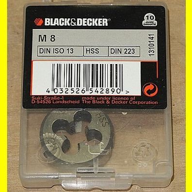 Gewindeschneideisen - Black & Decker M8