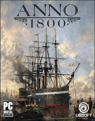 Anno 1800 (PC, 2019, Nur der Ubisoft Connect Key Download Code) Keine DVD, No CD
