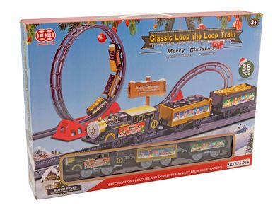 Weihnachtszug mit Looping ca. 400 cm Länge - Classic Loop - the Loop Train