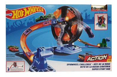Hot Wheels GJM77 - Super Stunt Rad Spielset für Kinder ab 4 Jahren