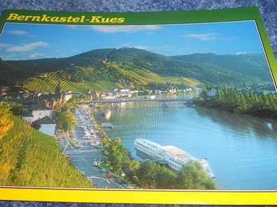 4343 / Ansichtskarte - Bernkastel-Kues und Burg Landshut