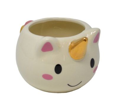 Tasse in Form eines Einhorns Kaffeetasse, Geschenkidee 15 x 10 x 7.5 cm