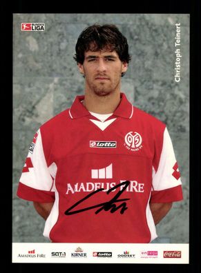 Christoph Teinert Autogrammkarte FSV Mainz 05 2003-04 Original Signiert