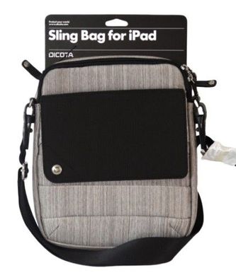 DICOTA D30334 Sling Bag - Tragetasche für Tablet - Grau Tablettasche