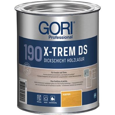 GORI 190 X-TREM DS (0,75 Liter) Dickschichtlasur