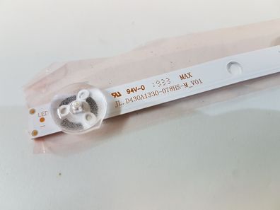 LED Backlight Leiste JLD430A1330-078HS-M V01, Typ B mit 10 LED, für Panasonic TX-43G