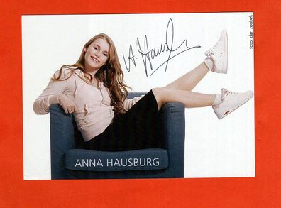 Anna Hausburg (SOKO, Rosamunde Pilcher ) - persönlich signiert