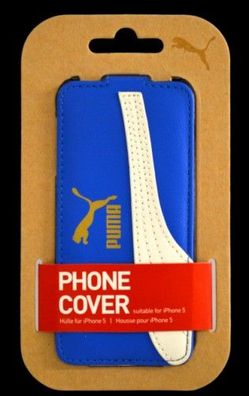 PUMA Handytasche Bytes Phone Cover, Victoria Blue-White,12.8 x 1.4 x 6.3 cm