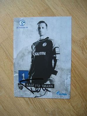 FC Schalke 04 Saison 13/14 Ralf Fährmann - handsigniertes Autogramm!!!