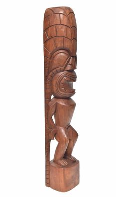 Tiki Figur aus Holz 80cm Hawaii Maui Design